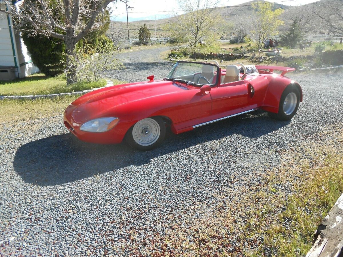 1968 Red Jaguar XK ROADSTER