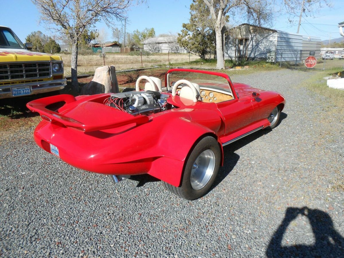 1968 Red Jaguar XK ROADSTER