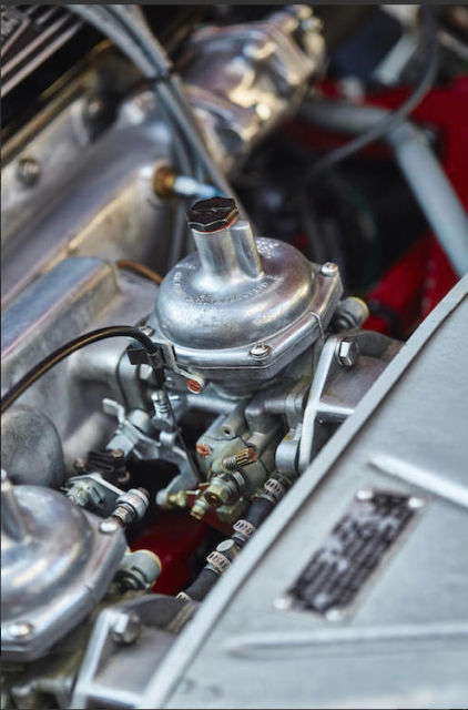 1968 Red Jaguar E-Type Convertible