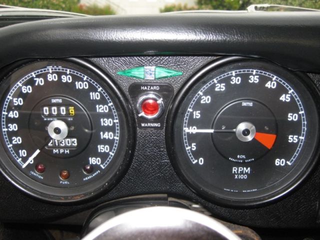 1968 Green Jaguar E-Type Convertible