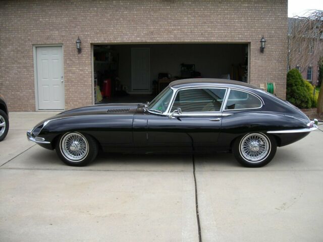1967 Black Jaguar E-Type E Type 2+2