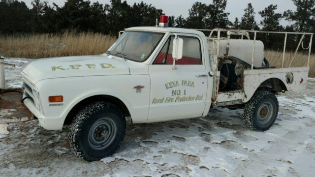 1968 White Chevrolet C/K Pickup 2500 Cab & Chassis