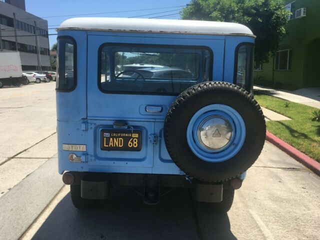 1968 Blue Toyota Land Cruiser SUV