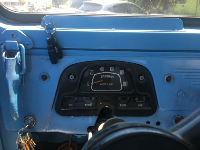 1968 Blue Toyota Land Cruiser SUV