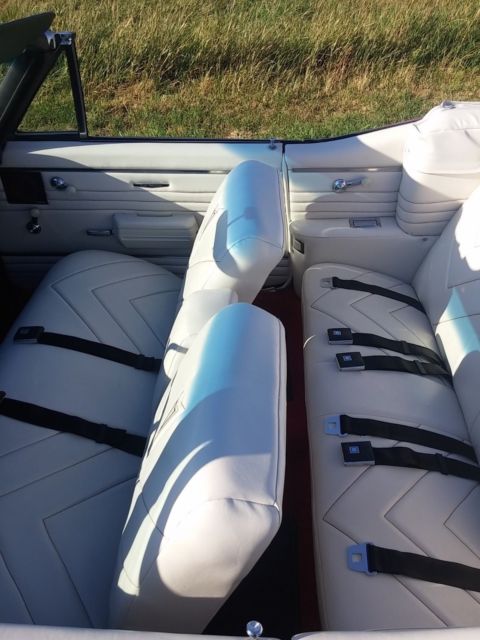 1968 Red Pontiac Le Mans Convertible