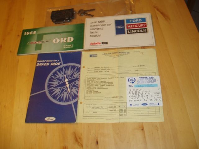 1968 White Ford Other Wagon