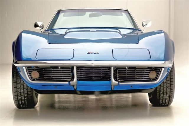 1968 Blue Chevrolet Corvette Convertible