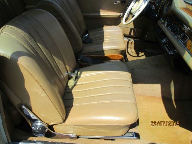 1968 BEIGE Mercedes-Benz 200-Series Coupe