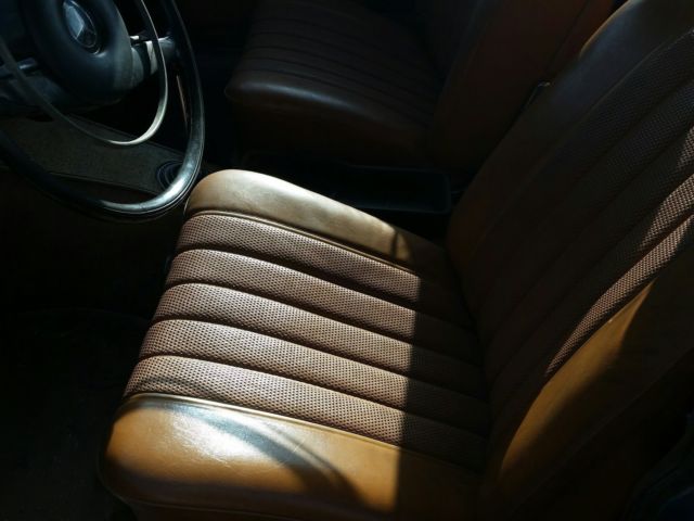 1968 Blue Mercedes-Benz 200-Series Sedan