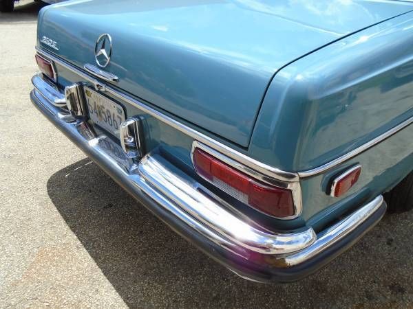 1968 Horizon Blue Mercedes-Benz 200-Series Sedan