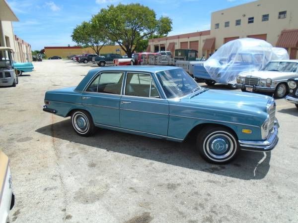 1968 Horizon Blue Mercedes-Benz 200-Series Sedan