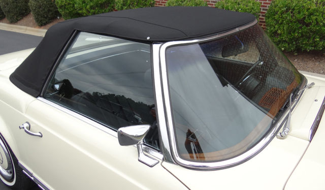 1968 Light Ivory (670H) Mercedes-Benz SL-Class Convertible