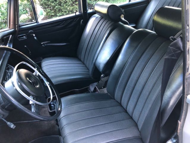 1968 Gray Mercedes-Benz 200-Series Sedan