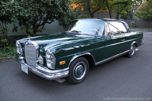 1968 Green Mercedes-Benz 200-Series Coupe