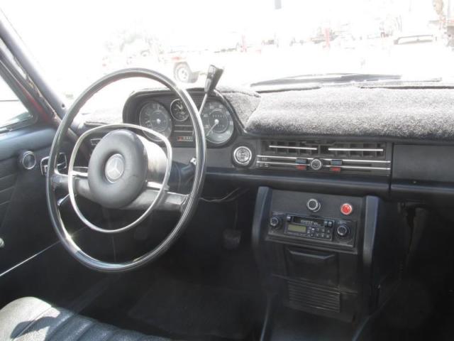 1968 Red Mercedes-Benz 200-Series Sedan