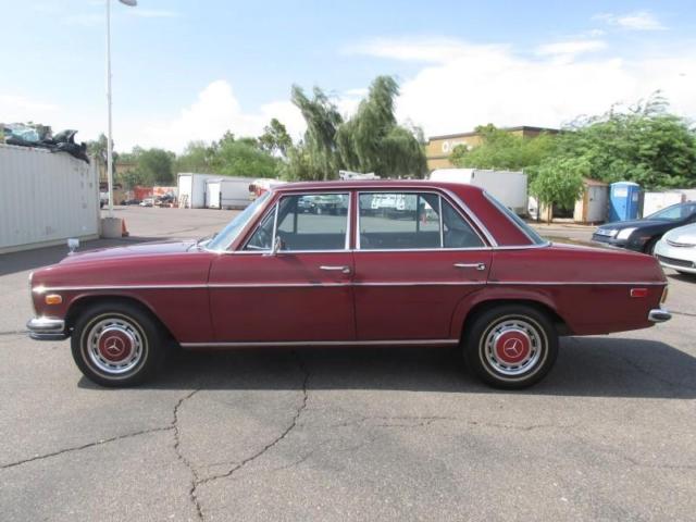 1968 Red Mercedes-Benz 200-Series Sedan