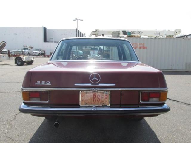 1968 Red Mercedes-Benz 200-Series Sedan