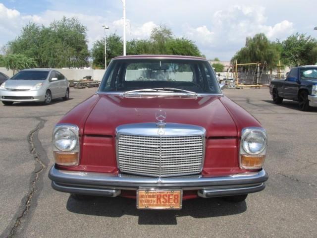 1968 Red Mercedes-Benz 200-Series Sedan