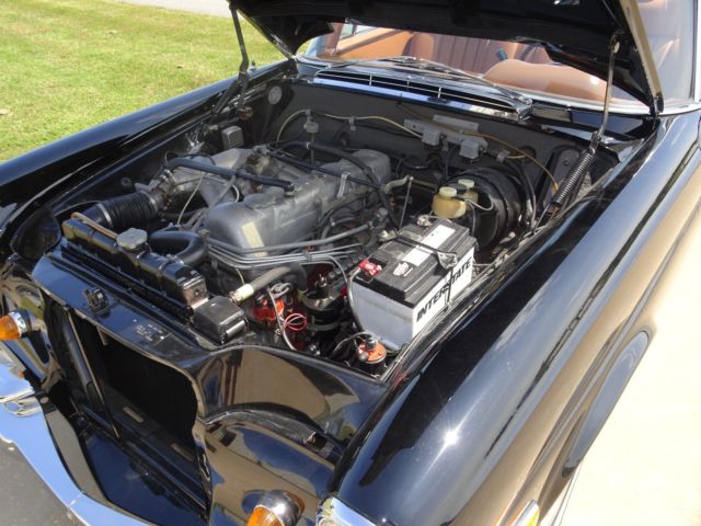 1968 Black Mercedes-Benz 280 SE Convertible