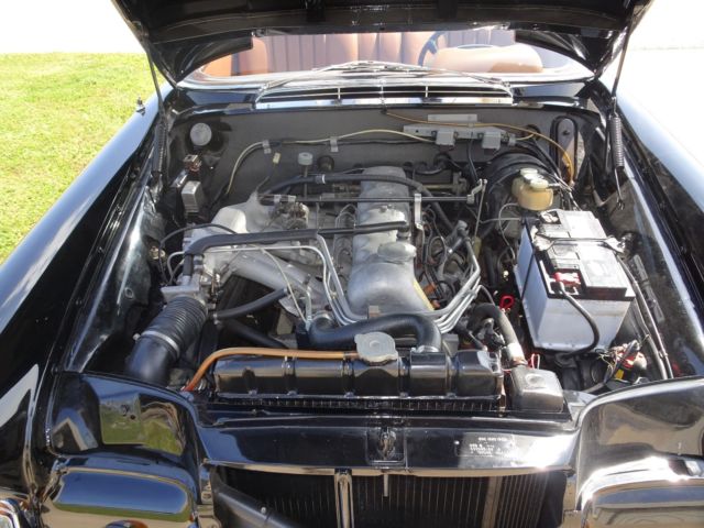 1968 Black Mercedes-Benz 280 SE Convertible