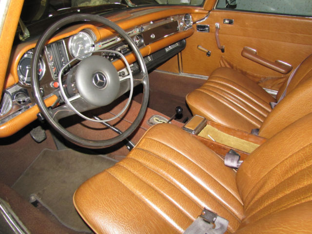 1968 Tobacco Mercedes-Benz SL-Class Convertible