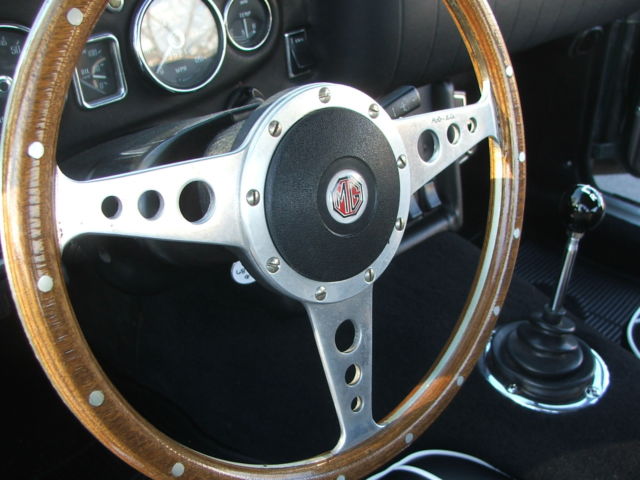 1968 Green MG MGB Fastback