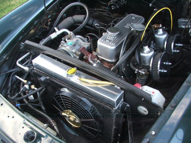 1968 Green MG MGB Fastback