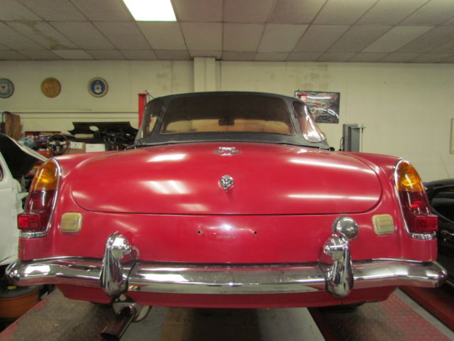 1968 Red MG Other Convertible