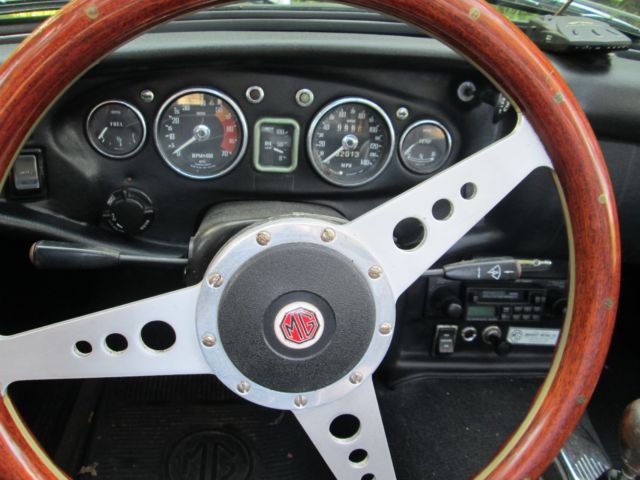 1968 Green MG MGC Convertible