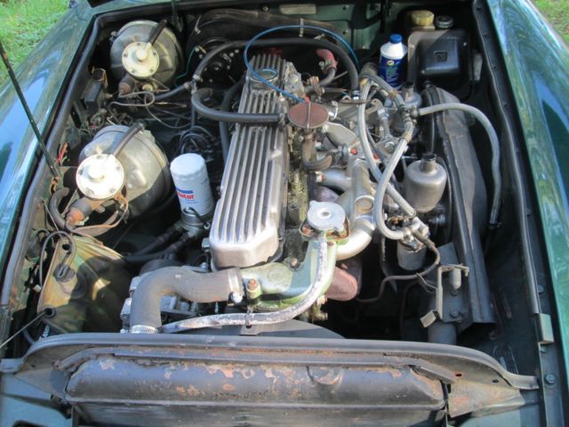 1968 Green MG MGC Convertible