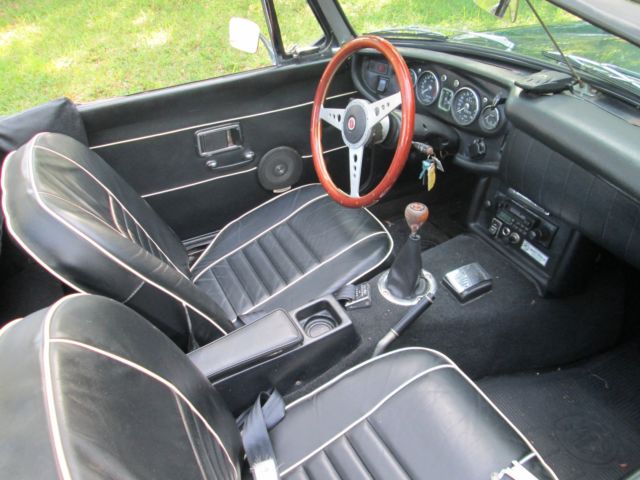 1968 Green MG MGC Convertible