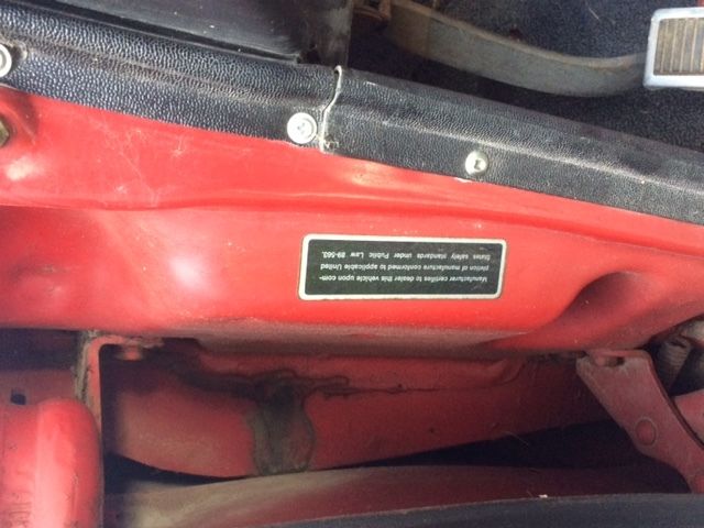 1968 Red Chrysler Newport Coupe