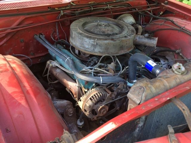 1968 Red Chrysler Newport Coupe