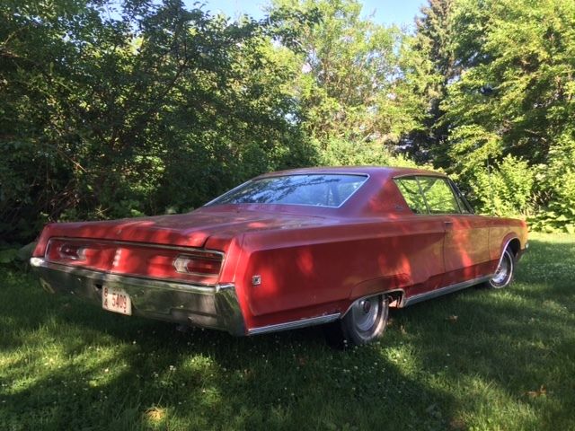 1968 Red Chrysler Newport Coupe