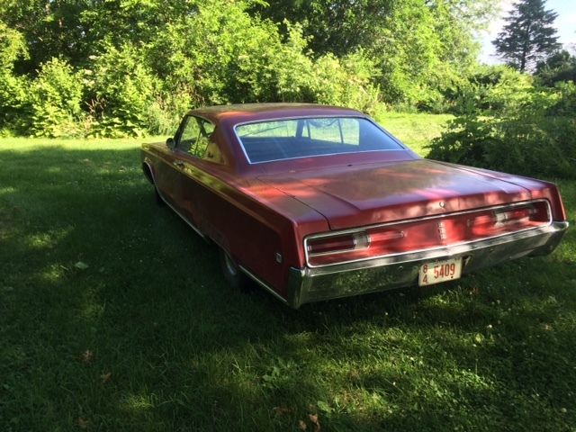 1968 Red Chrysler Newport Coupe
