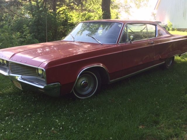 1968 Red Chrysler Newport Coupe