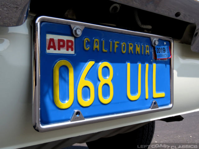 1968 White Ford Mustang Coupe
