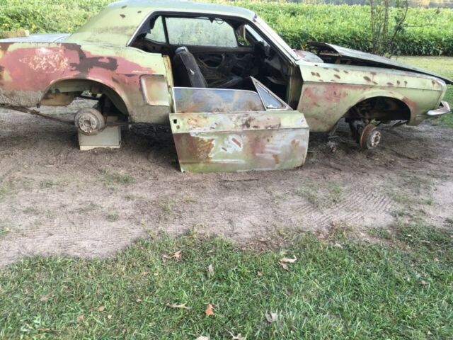 1968 Green Ford Mustang Coupe