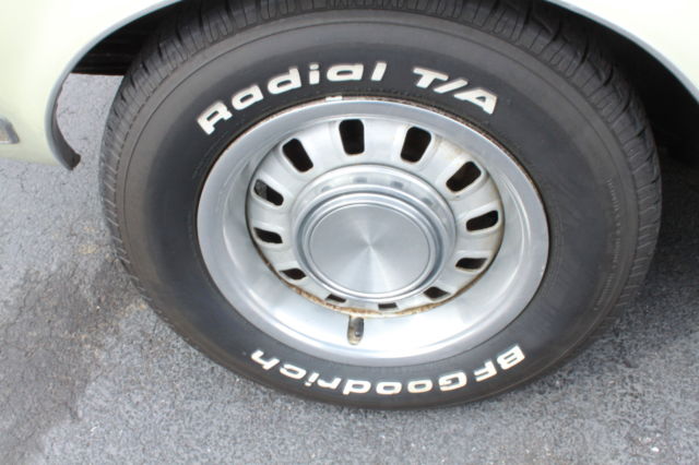 1968 Seafoam Green/ Yellow Ford Mustang Coupe