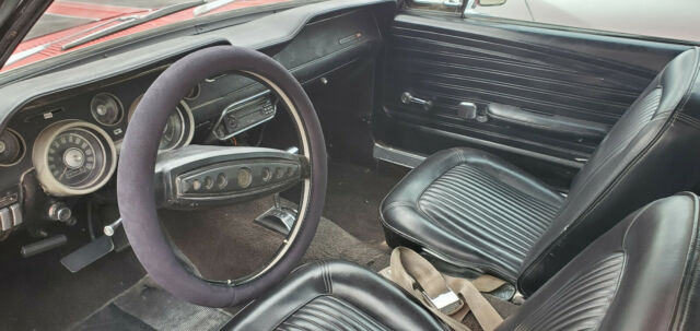 1968 Red Ford Mustang Coupe