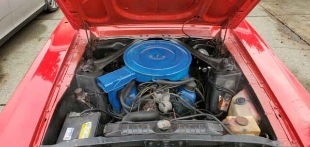 1968 Red Ford Mustang Coupe