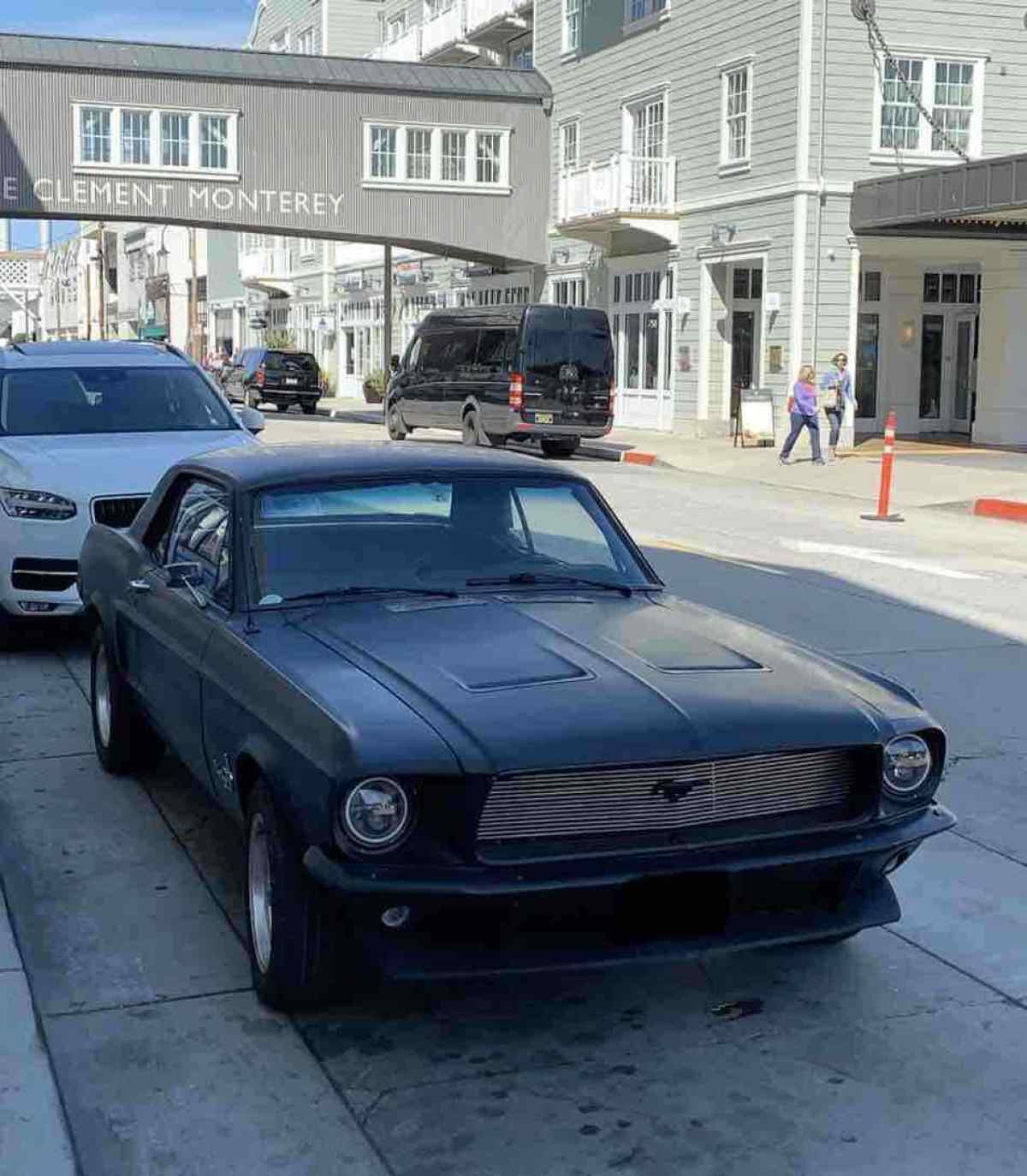 1968 Black Ford Mustang Sports car