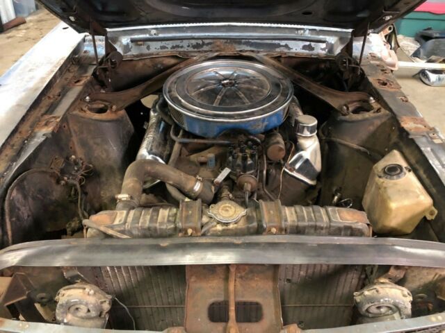 1967 Blue Ford Mustang Fastback