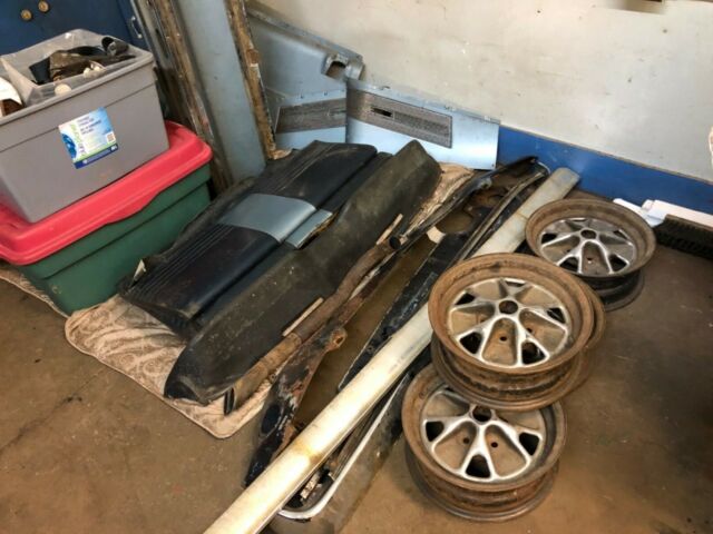 1967 Blue Ford Mustang Fastback