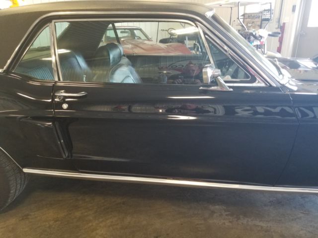 1968 Black Ford Mustang Coupe