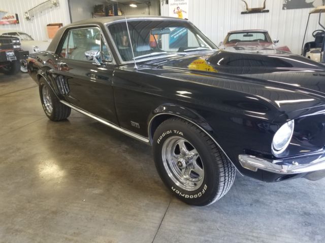 1968 Black Ford Mustang Coupe