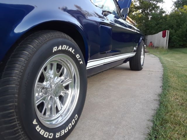 1968 Blue Ford Mustang Coupe