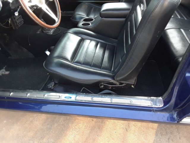 1968 Blue Ford Mustang Coupe