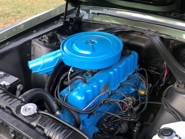 1968 Green Ford Mustang Convertible