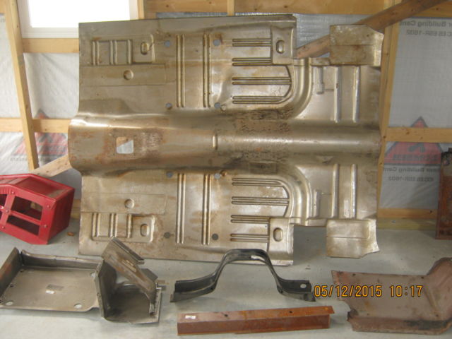 1968 Orange Ford Mustang Convertible